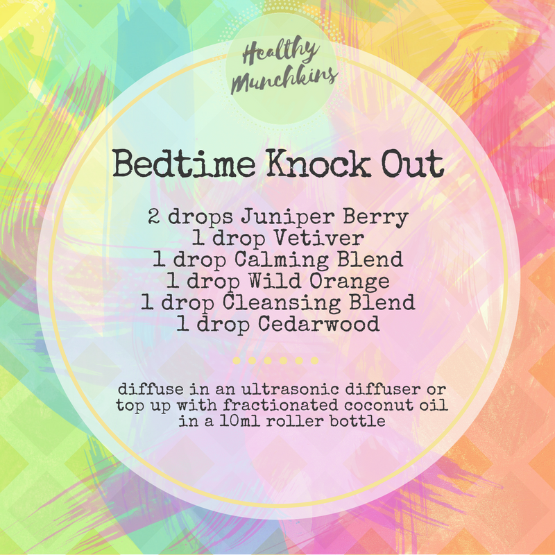 Diffuser blend - bedtime knock out - healthy munchkins
