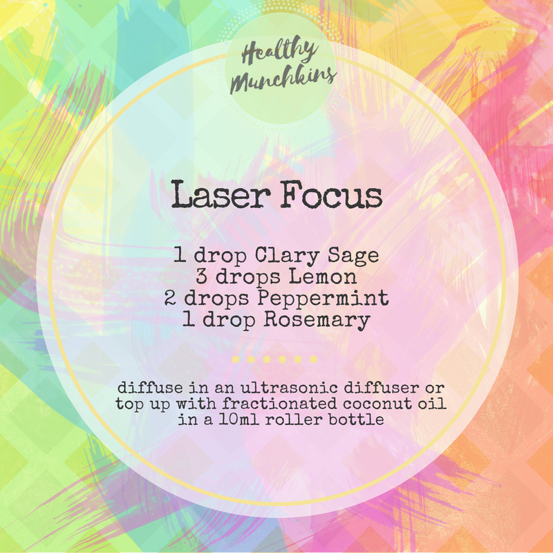 Diffuser blend - laser focus - healthy munchkins