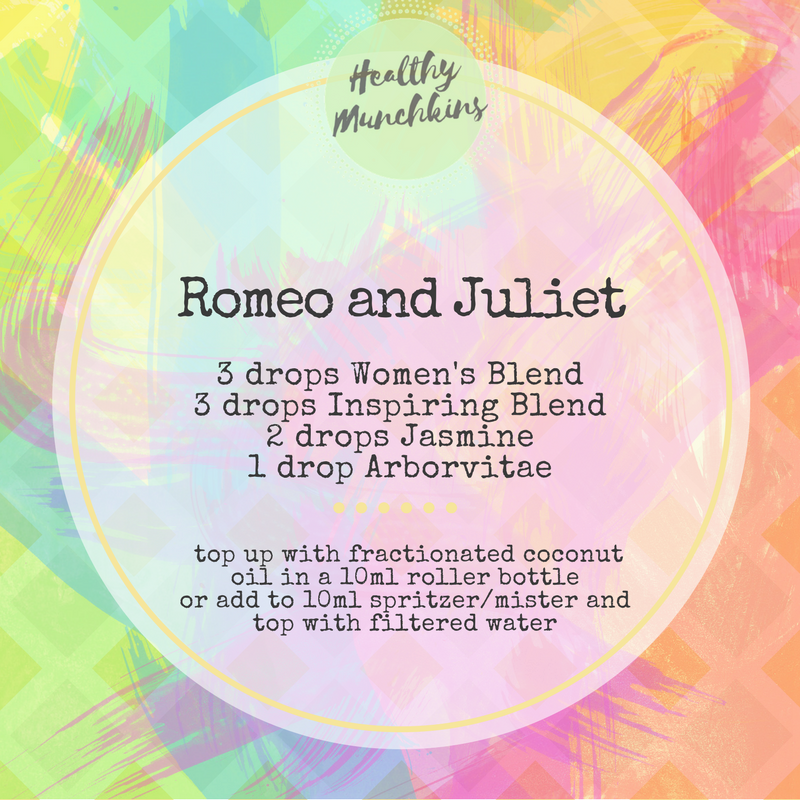 Topical blend - romeo and juliet - healthy munchkins